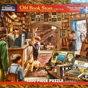 White Mountain Puzzle 1000 Old Book Store